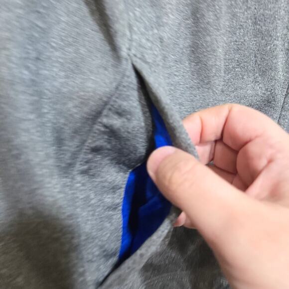 Abercrombie & Fitch Gray Full Zip Hoodie Men’s Medium Active - Picture 8 of 9